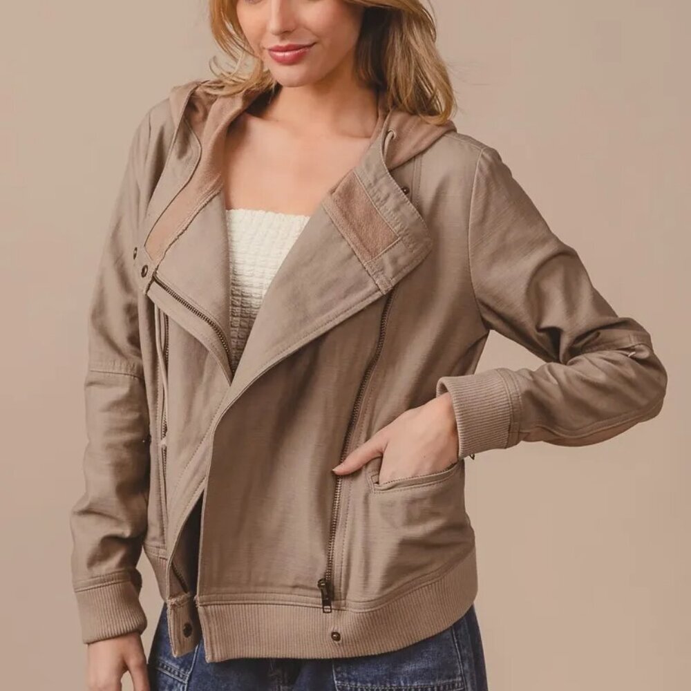 BiBi Textured Woven‎ Rider Jacket - Picture 4 of 8